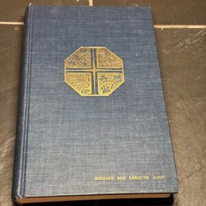The New English Bible New Testament 1961 Oxford Cambridge Hardcover Blue Gold